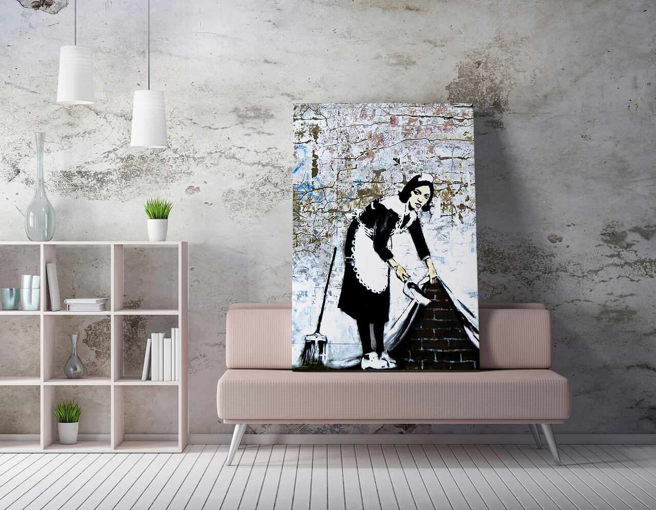 Tablou decorativ, WY35 (70 x 100), Canvas imprimat, Multicolor - imagine 6